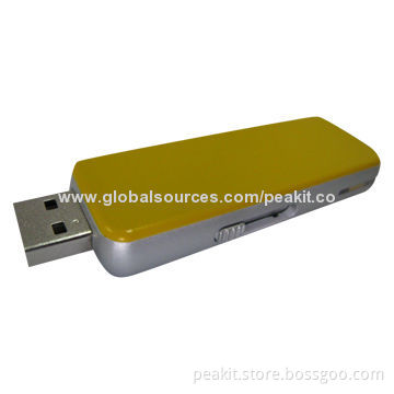 Retractable USB Flash Drives, Supports Plug-and-Play Function